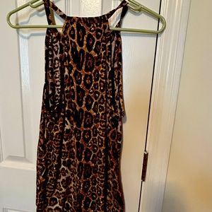 Crazy Train spaghetti strap top, have 1 small, 1 medium, 1 large available